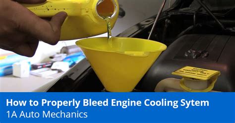Let your engine idle again and recheck and refill the coolant level and lower the front of your car. . How to bleed ecotec cooling system